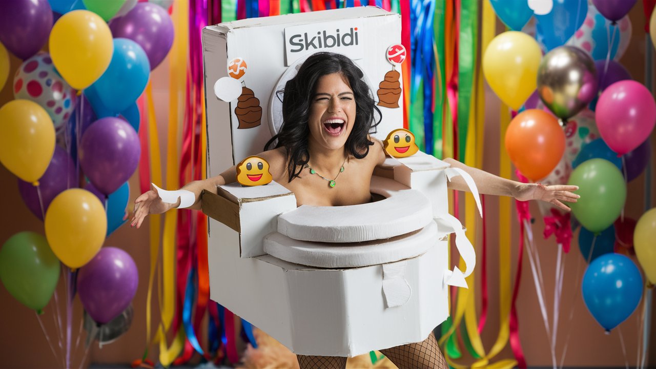 Skibidi Toilet Costume