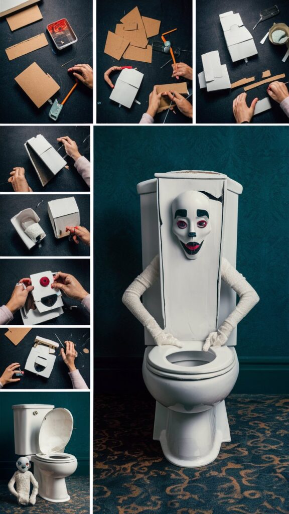 Skibidi Toilet Costume